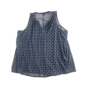 Lane Bryant Sleeveless V-Neck Tunic - Size 26 - Effortless Everyday Chic